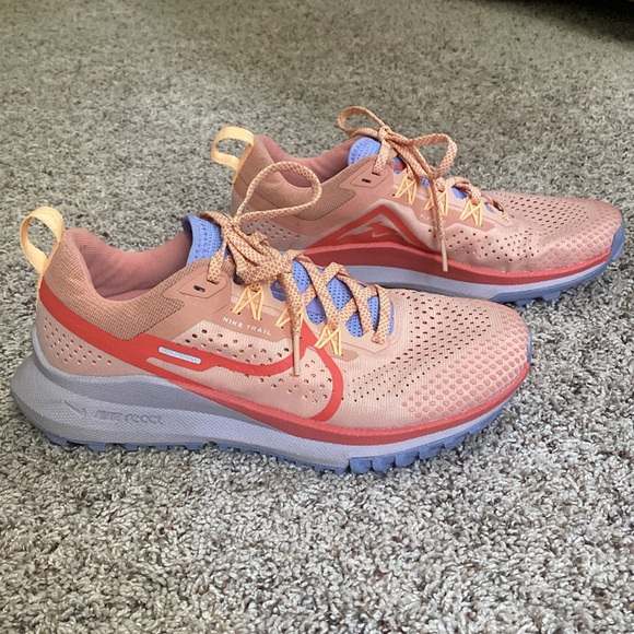 Women’s Nike React Pegasus Trail 4 Trail Running Shoes size 7.5 - Picture 11 of 11